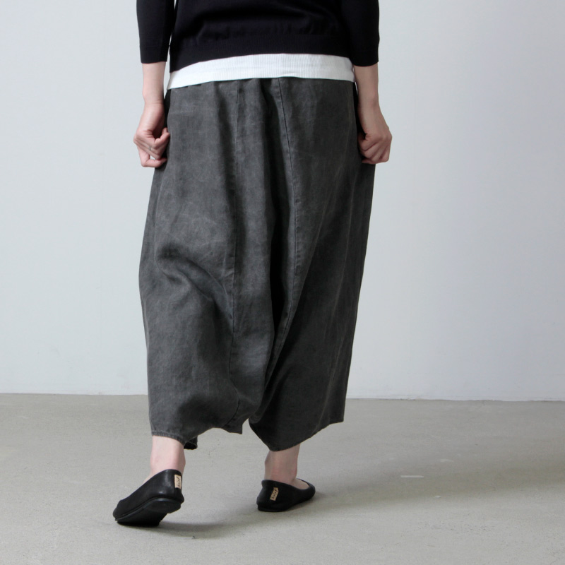 FACTORY (ファクトリー) フランスリネンサルエルパンツ