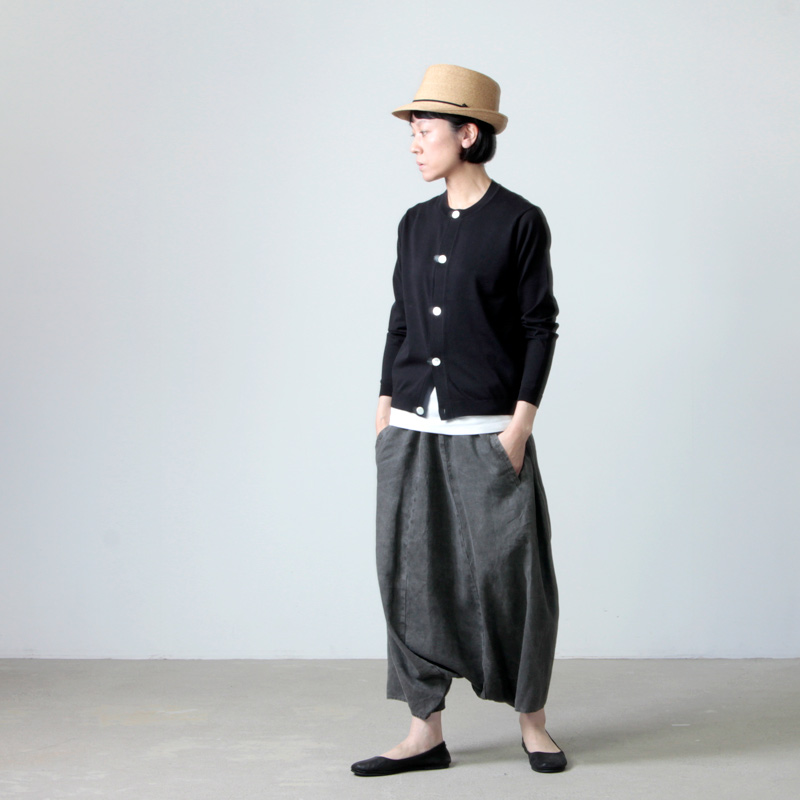 FACTORY (ファクトリー) フランスリネンサルエルパンツ