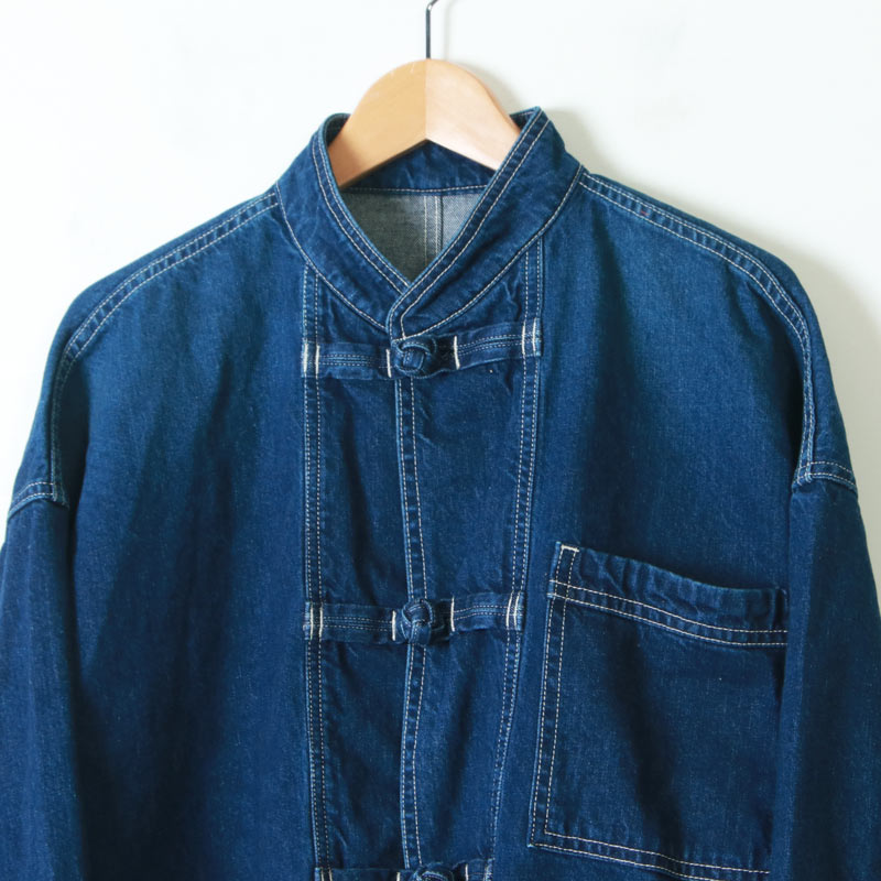 Fresh Service (フレッシュサービス) DENIM KUNG-FU COVERALL / デニム