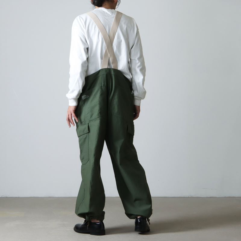 Fresh Service (フレッシュサービス) BACK SATIN OVERALL / バック