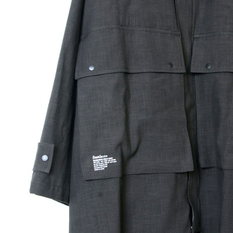 Fresh Service (フレッシュサービス) GLENCHECK FIELD COAT / グレン