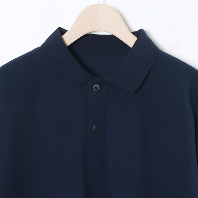 Fresh Service (フレッシュサービス) DRY PIQUE JERSEY L/S POLO