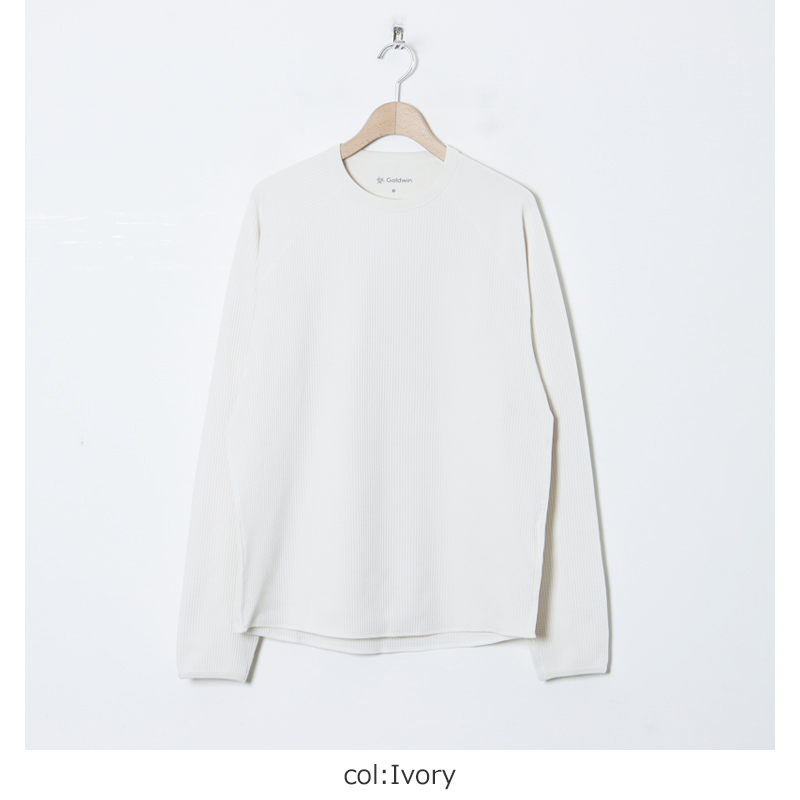 Goldwin (ゴールドウィン) WF Light L/S T-shirt / ワッフルライト