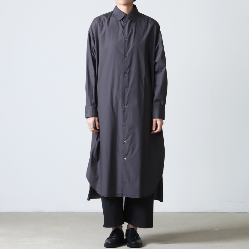 Graphpaper (グラフペーパー) Broad Oversized Shirt Dress / ブロード