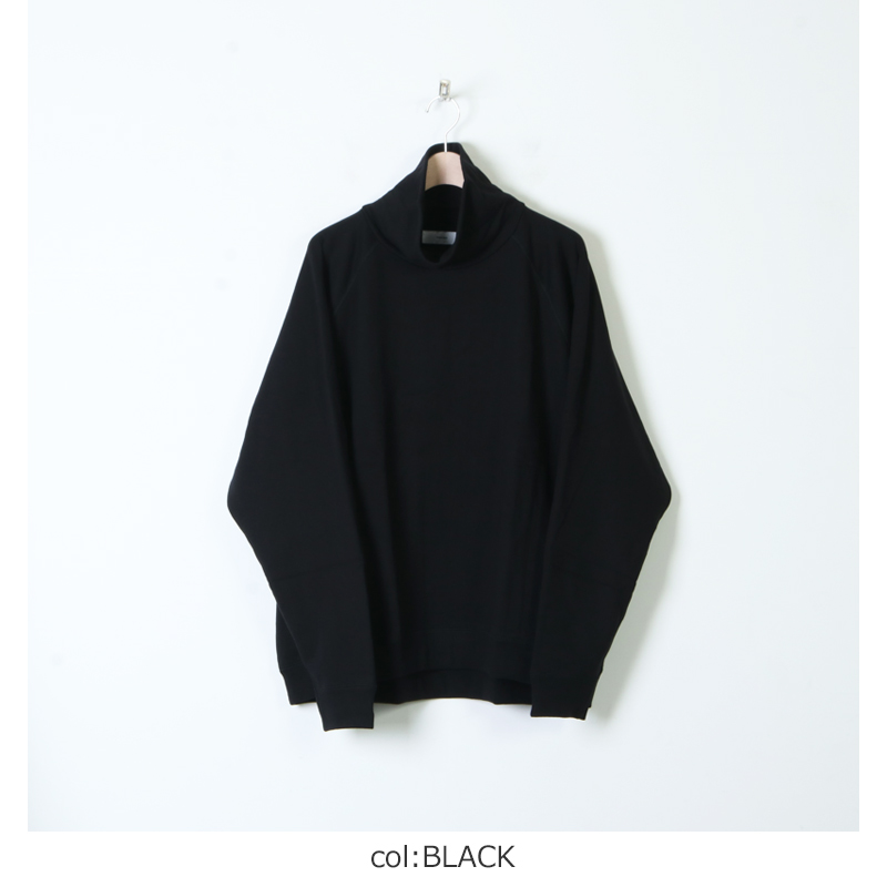 Graphpaper (グラフペーパー) LOOPWHEELER for GP High Neck Sweat