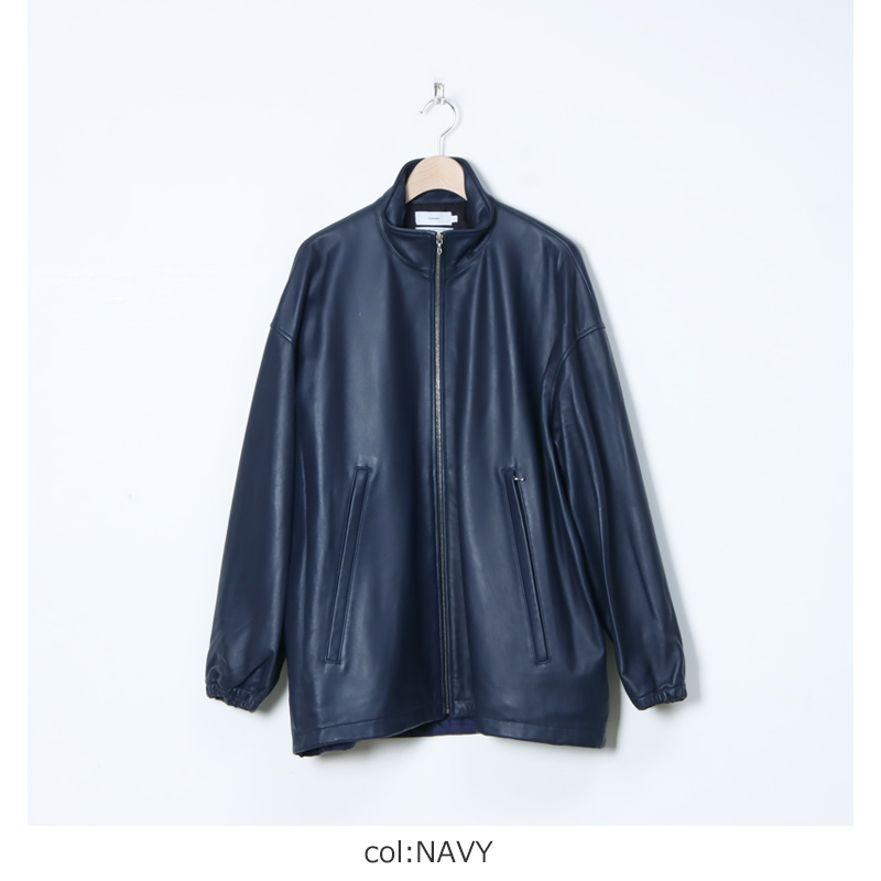 Graphpaper (グラフペーパー) Sheep Leather Track Blouson / シープ