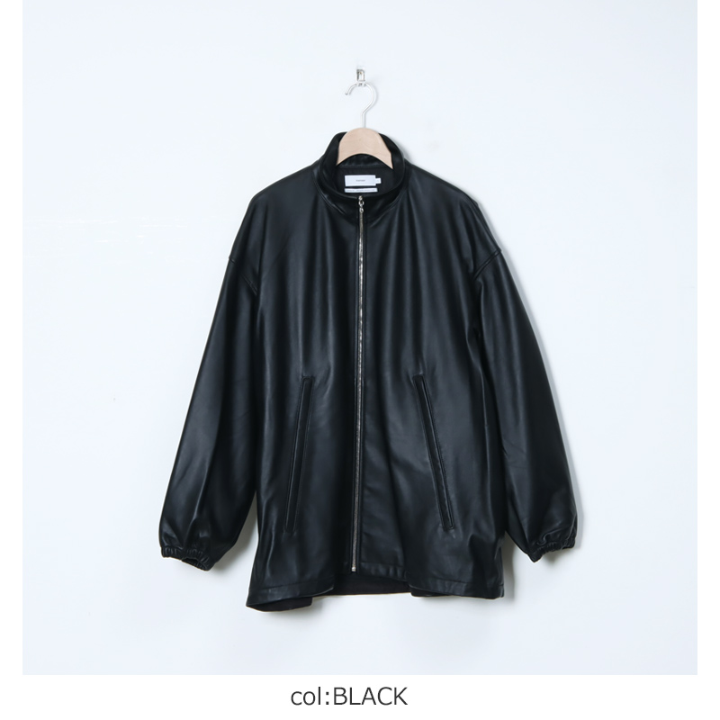 Graphpaper (グラフペーパー) Sheep Leather Track Blouson / シープ
