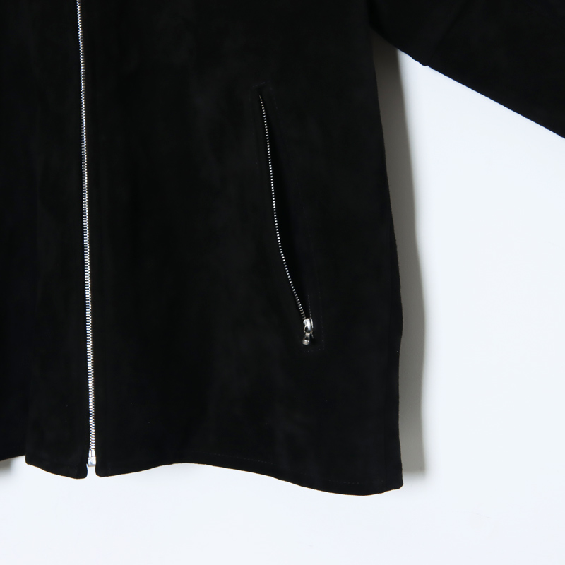 Graphpaper (グラフペーパー) Goat Suede Single Riders Jacket