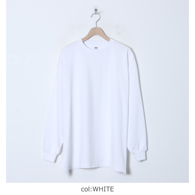 Graphpaper (グラフペーパー) Heavy Weight L/S Oversized Tee