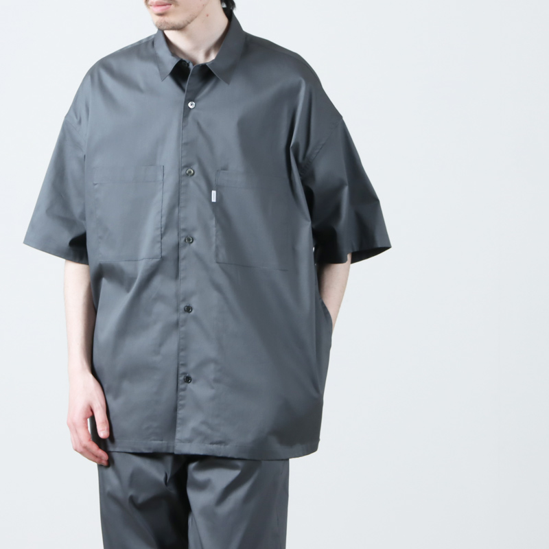 Graphpaper (グラフペーパー) Solotex Twill S/S Oversized Box Shirt