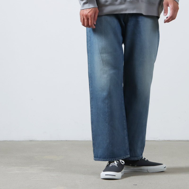Graphpaper (グラフペーパー) Selvage Denim Five Pocket Wide