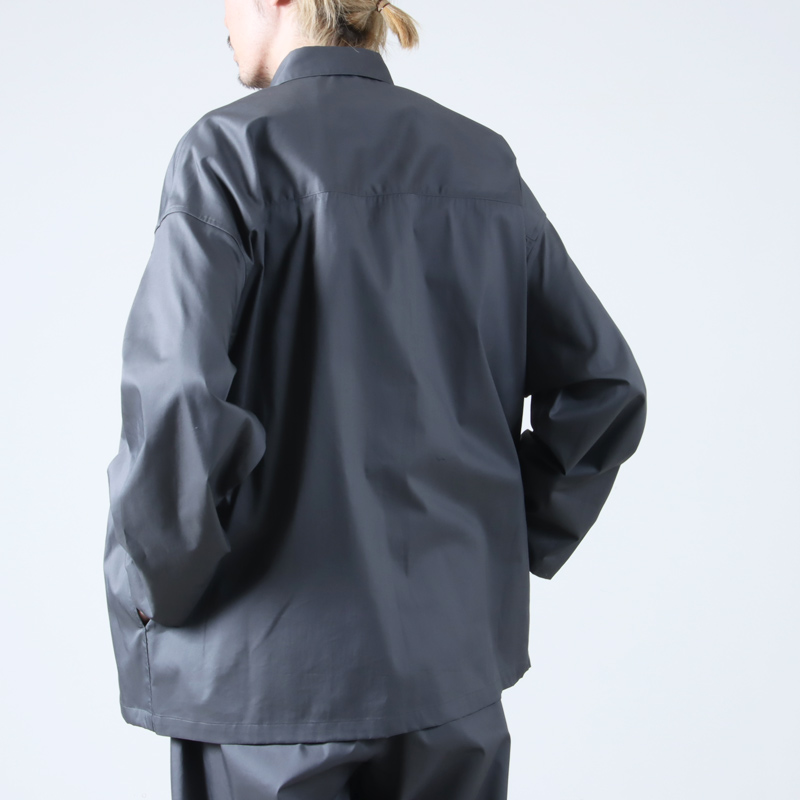 Graphpaper (グラフペーパー) Solotex Twill L/S Oversized Box Shirt