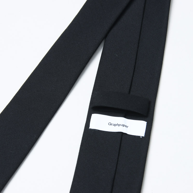 Graphpaper (グラフペーパー) Scale Off Wool Necktie / スケールオフ