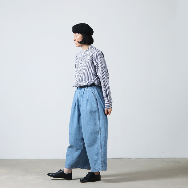 HARVESTY (ハーベスティ) サーカスバギーパンツ 10oz denim LIGHT BLUE