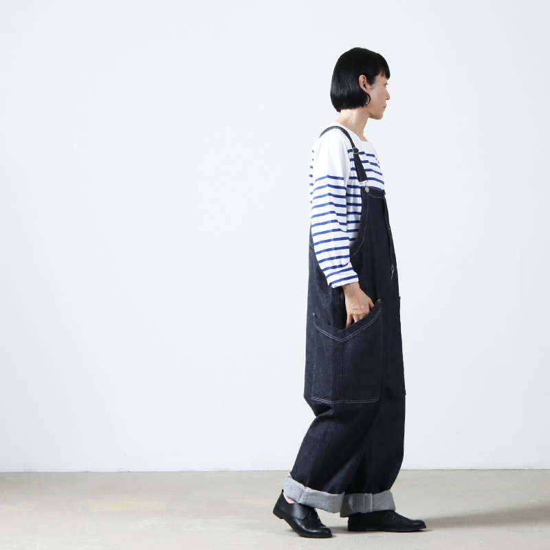 HARVESTY (ハーベスティ) 10z ノンフェイドデニム オーバーオール
