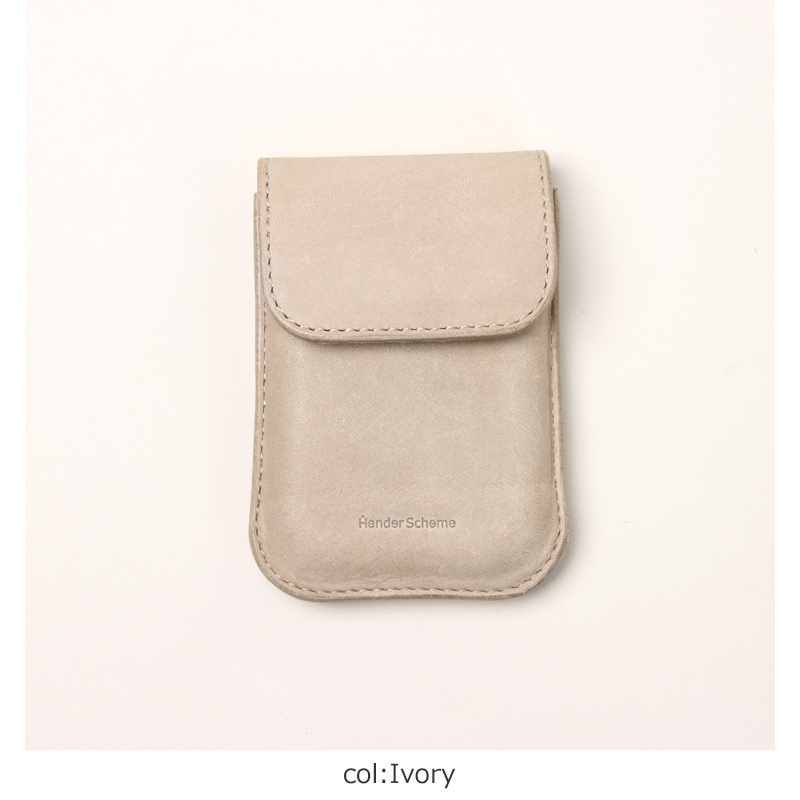 Hender Scheme (エンダースキーマ) flap card case / フラップカードケース