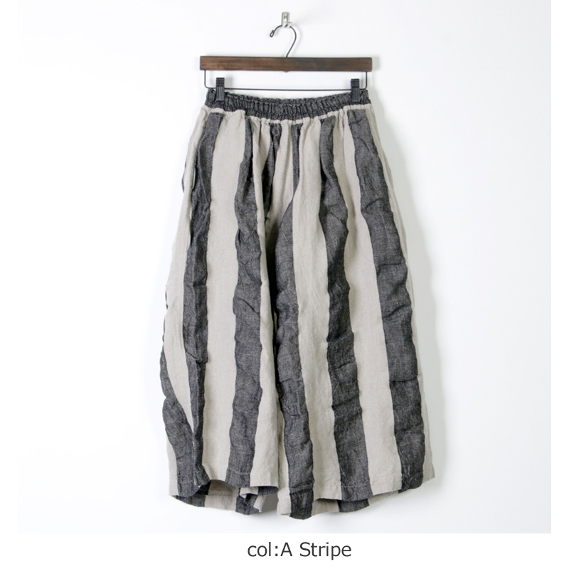 ICHI Antiquites (イチアンティークス) 琴平炊きリネンストライプ