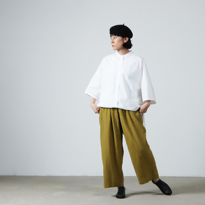 ICHI Antiquites (イチアンティークス) コットンリネンヘリンボーン