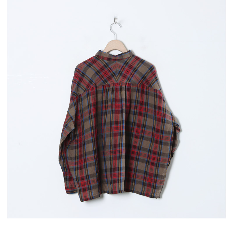 ICHI Antiquites (イチアンティークス) リネン タータンチェック