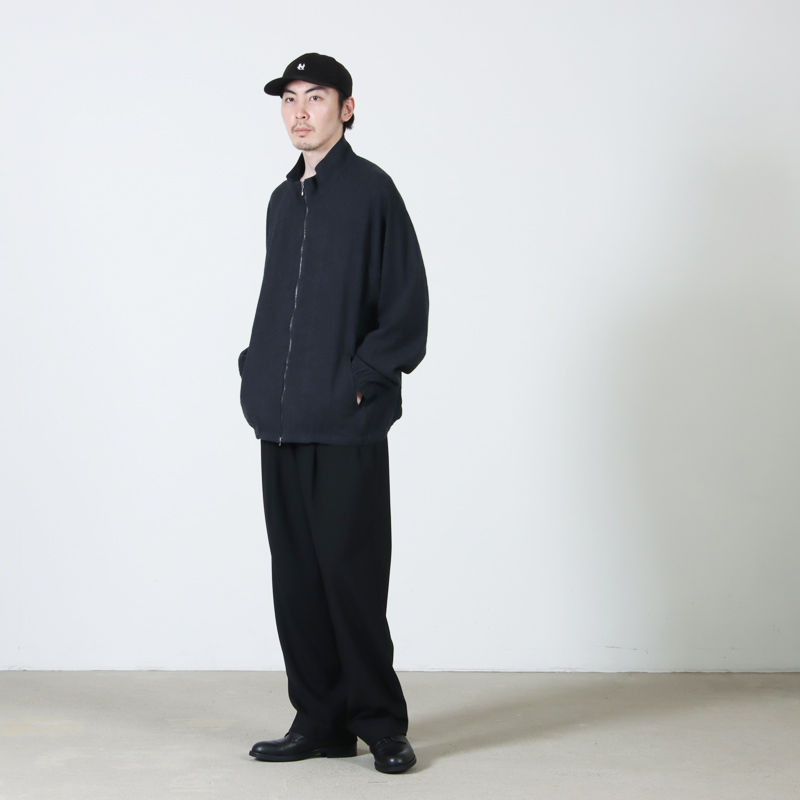 is-ness (イズネス) Linen Track Jacket / リネントラックジャケット