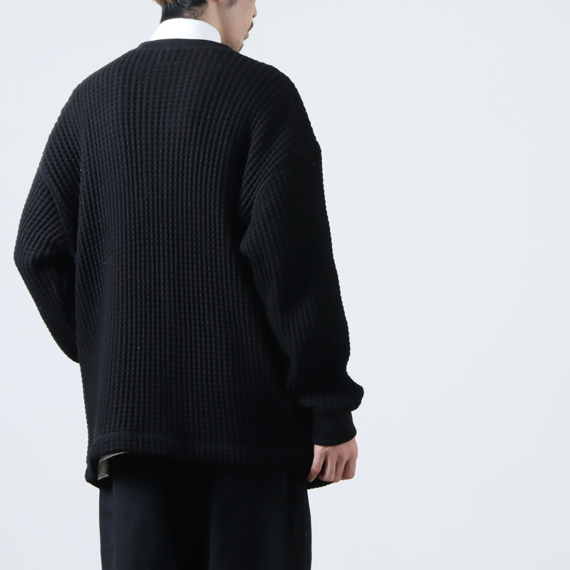 Jackman (ジャックマン) Waffle Cardigan / ワッフルカーディガン