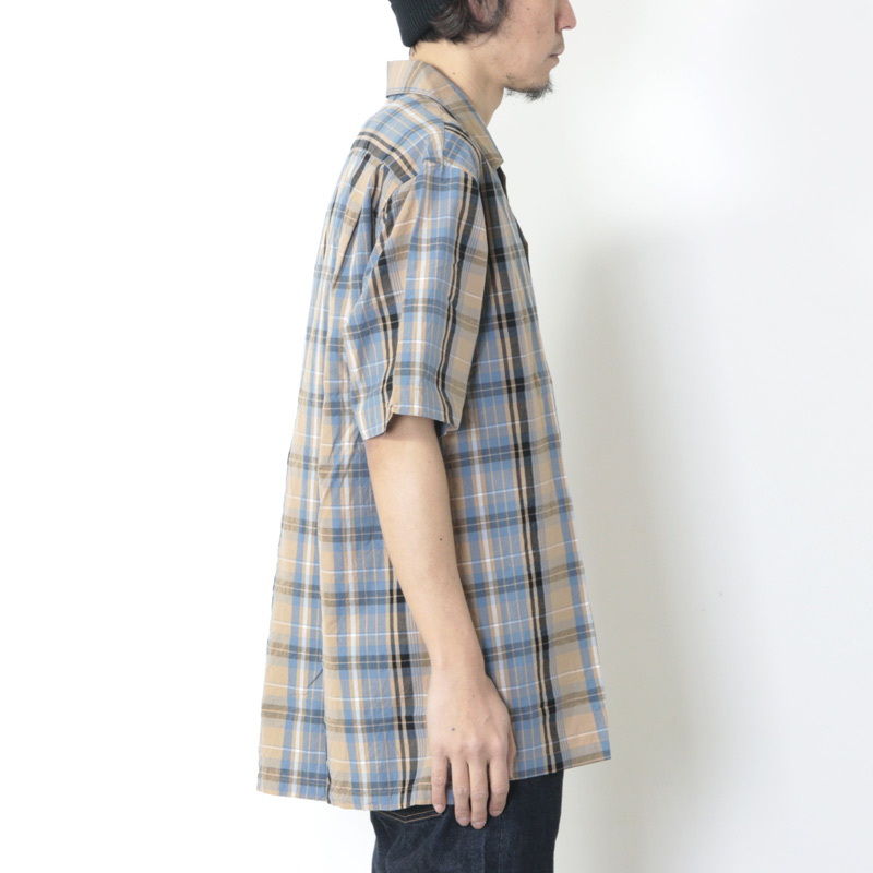 KAPTAIN SUNSHINE (キャプテンサンシャイン) Open Collar S/S Shirt