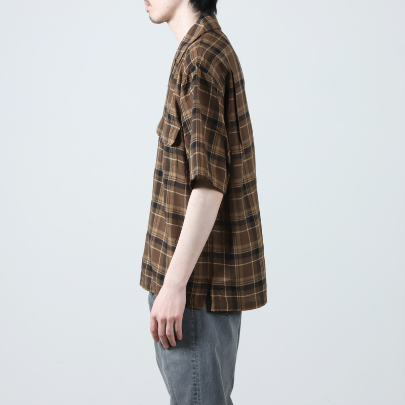 KAPTAIN SUNSHINE (キャプテンサンシャイン) Short Sleeve Open Collar