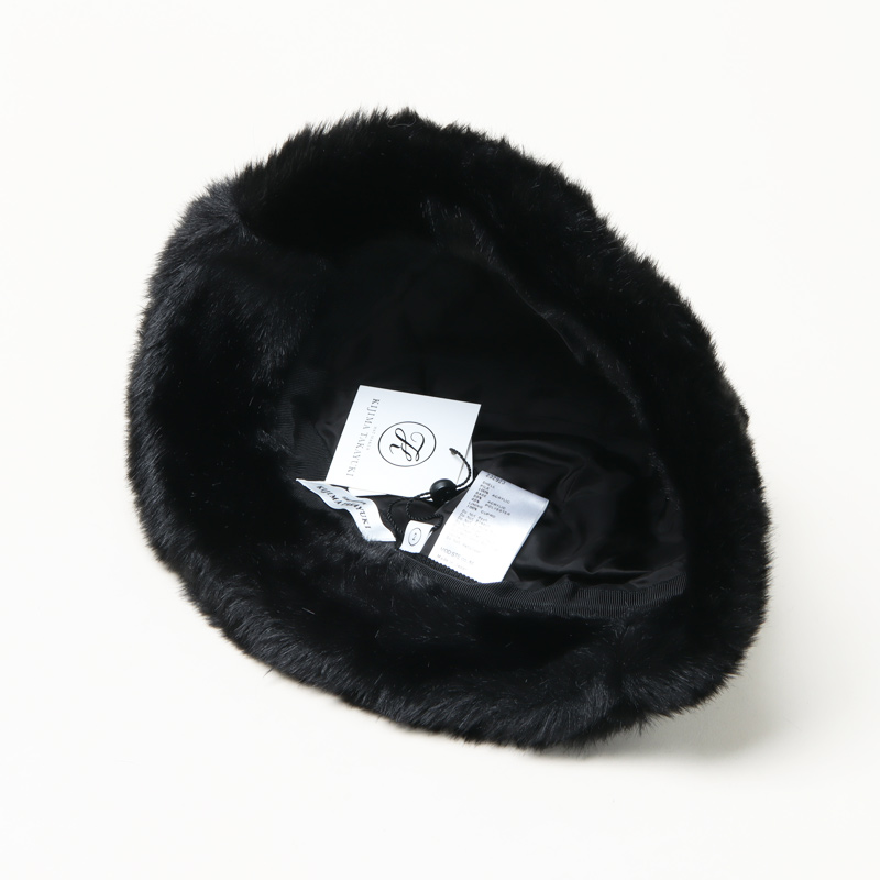 KIJIMA TAKAYUKI (キジマタカユキ) FAUX FUR 4PANEL HAT / フェイク