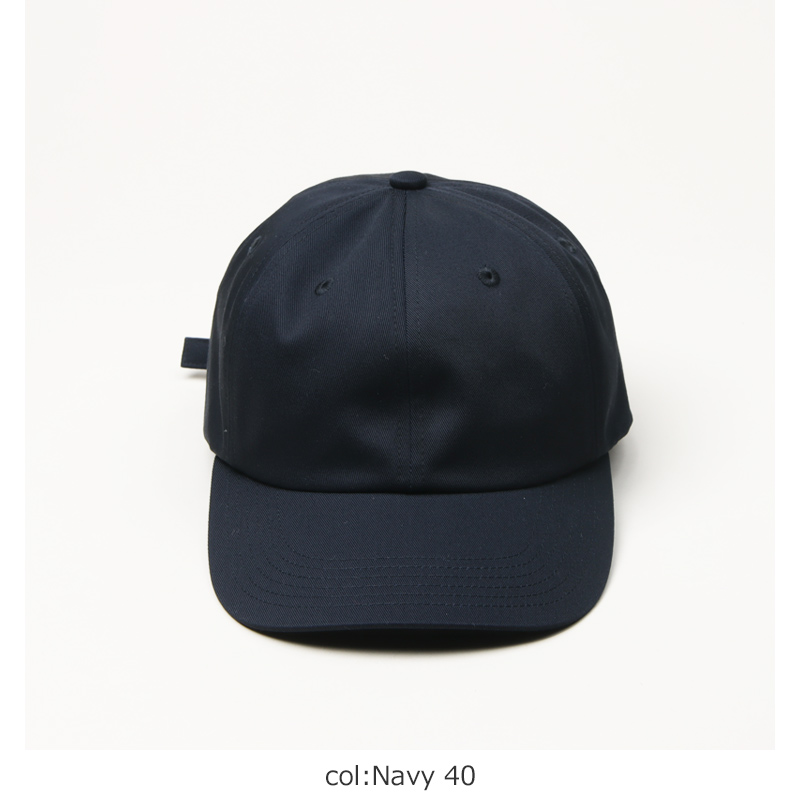 KIJIMA TAKAYUKI (キジマタカユキ) COTTON CHINO 6PANEL CAP