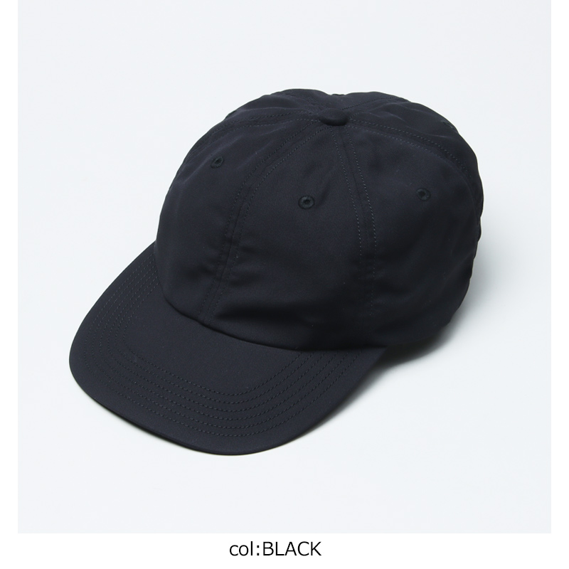 KIJIMA TAKAYUKI (キジマタカユキ) POLY COTTON ELASTIC BACK 6PANEL