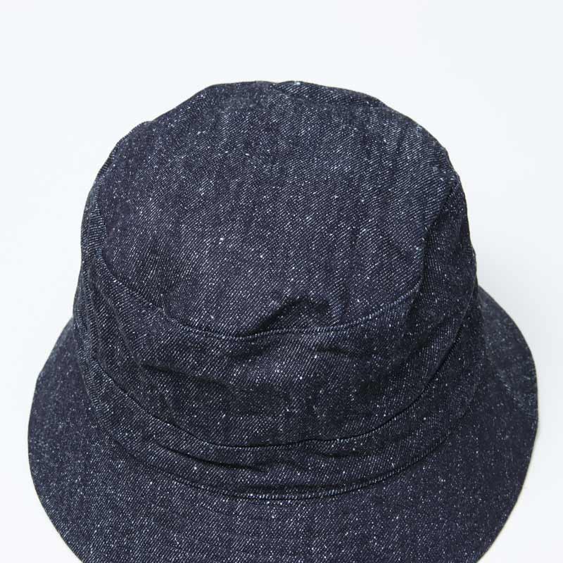KIJIMA TAKAYUKI (キジマタカユキ) COTTON SILK DENIM BUCKET HAT