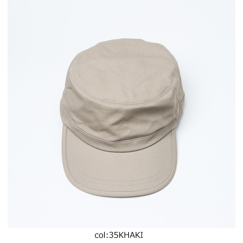 KIJIMA TAKAYUKI (キジマタカユキ) COTTON SATIN WORK CAP / コットン