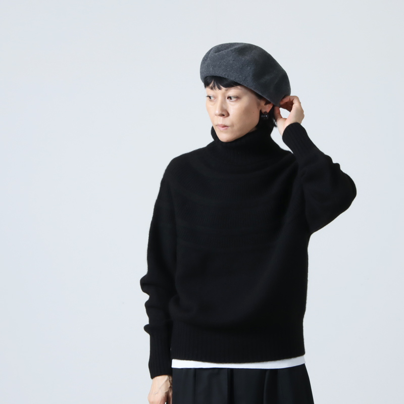 KIJIMA TAKAYUKI (キジマタカユキ) WOOL CASHMERE BASQUE BERET