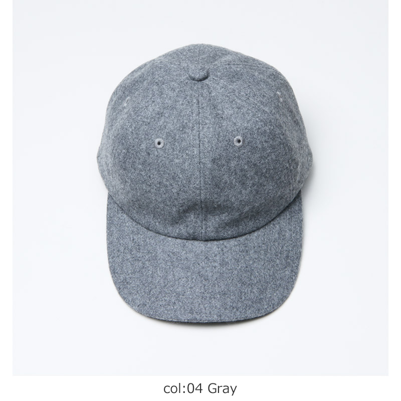 KIJIMA TAKAYUKI (キジマタカユキ) MELTON 6PANEL CAP / メルトン6