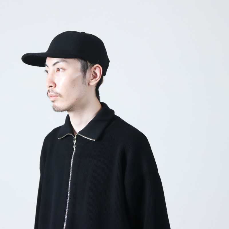 KIJIMA TAKAYUKI (キジマタカユキ) MELTON 6PANEL CAP / メルトン6