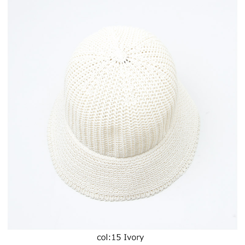 KIJIMA TAKAYUKI (キジマタカユキ) POLY WASHI KNIT METRO HAT / ポリ
