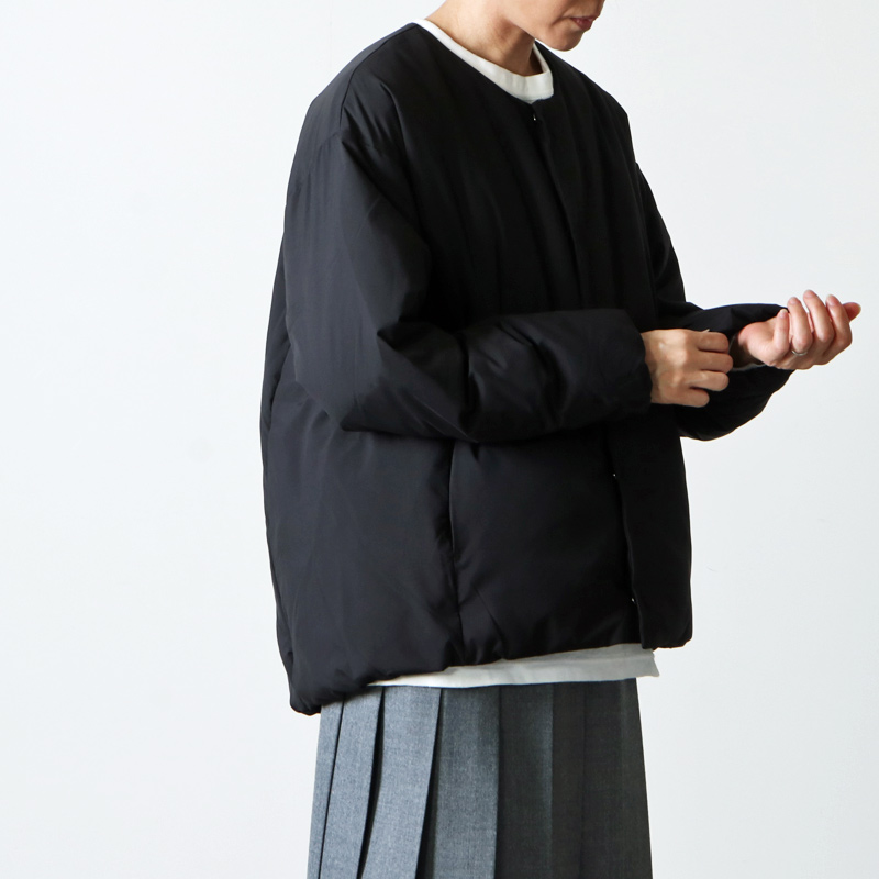 LOFT LABO (ロフトラボ) ZENN / NO COLLAR DOWN CARDIGAN / ノーカラー