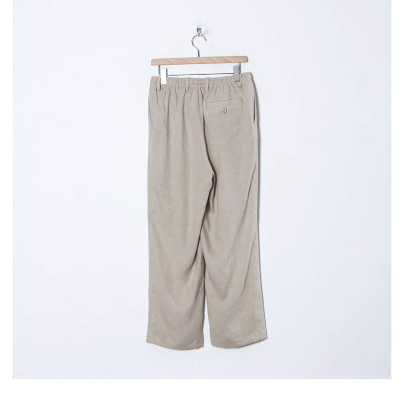 MARKAWARE (マーカウェア) HEMP SHIRTING CLASSIC FIT EASY PANTS