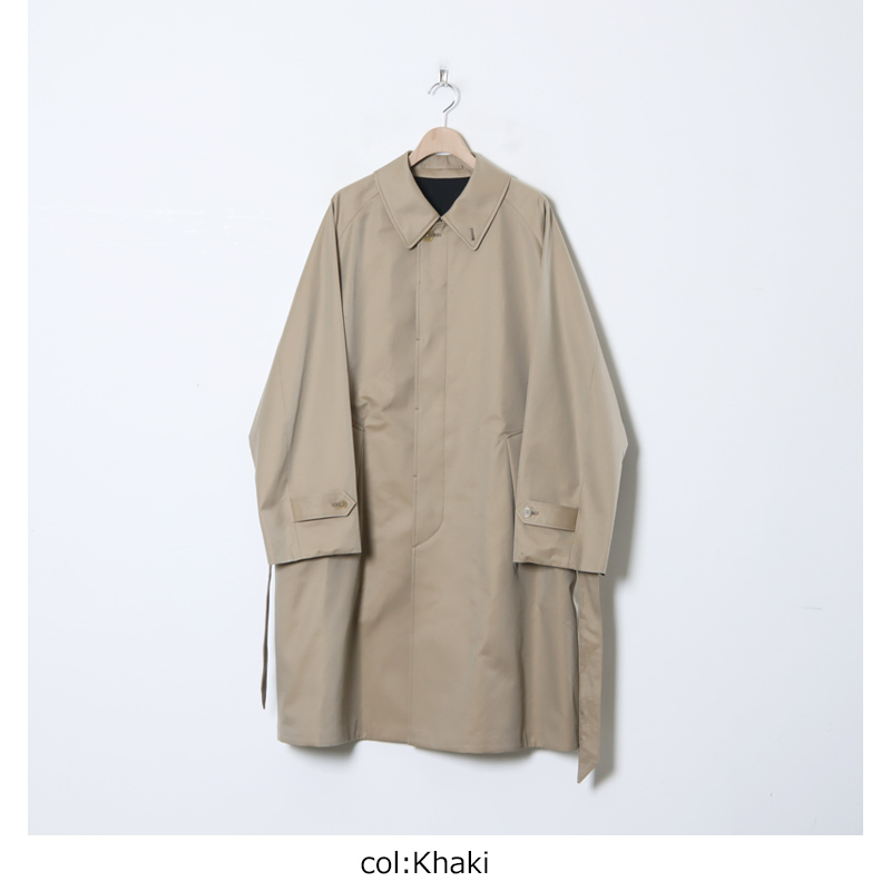 MARKAWARE (マーカウェア) REVERSIBLE SINGLE TRENCH COAT