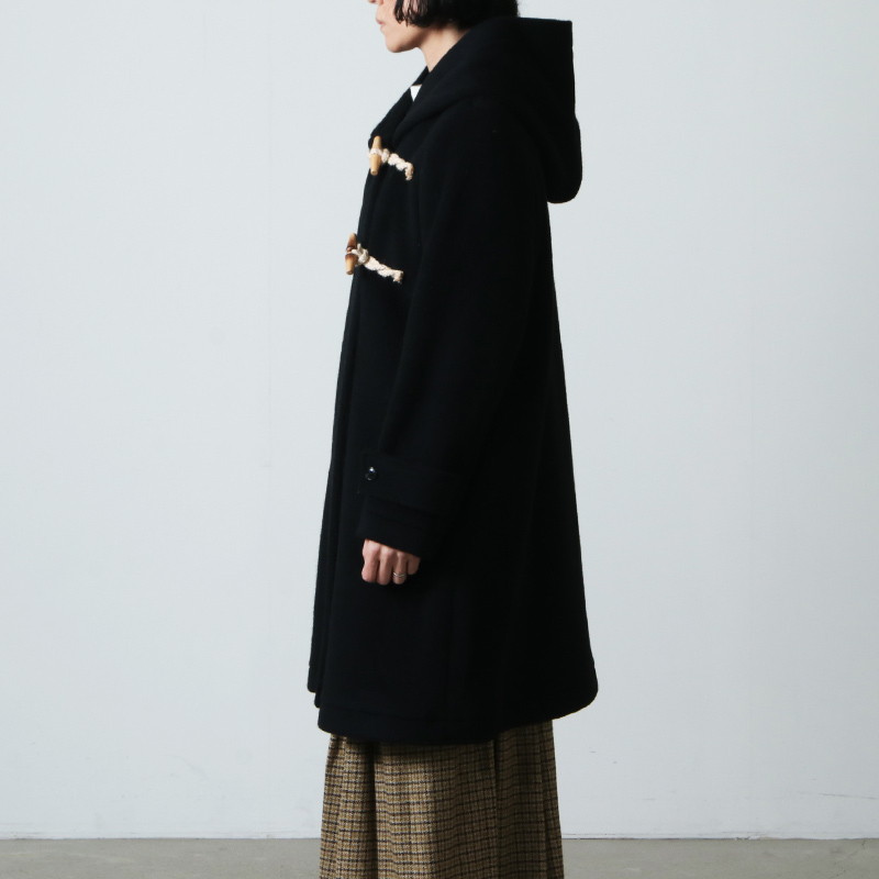 mizuiro ind (ミズイロインド) A line duffle coat / エーライン