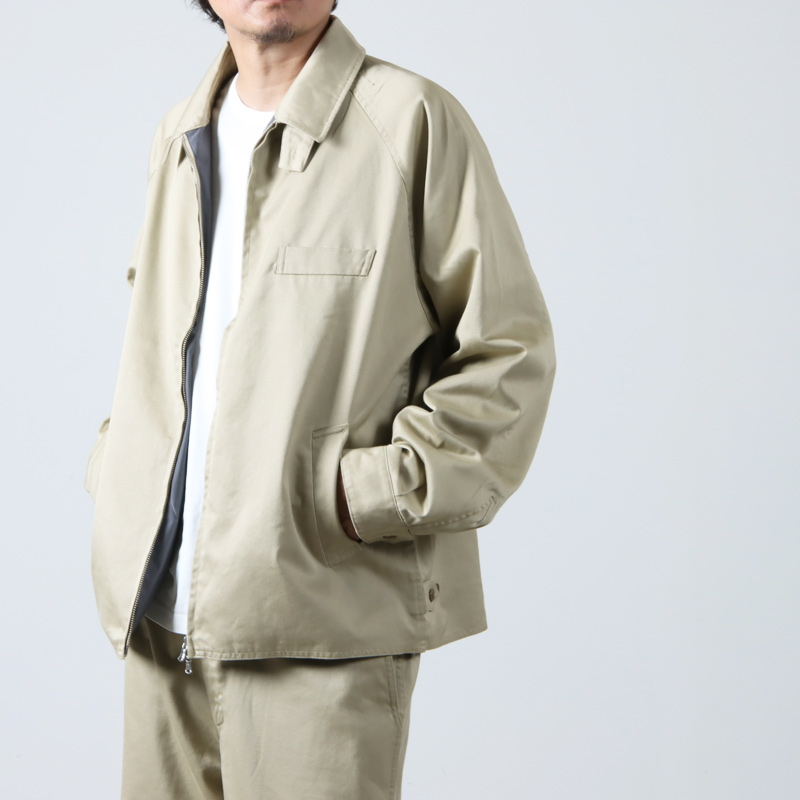 nanamica (ナナミカ) WINDSTOPPER Chino Crew Jacket / ウィンド