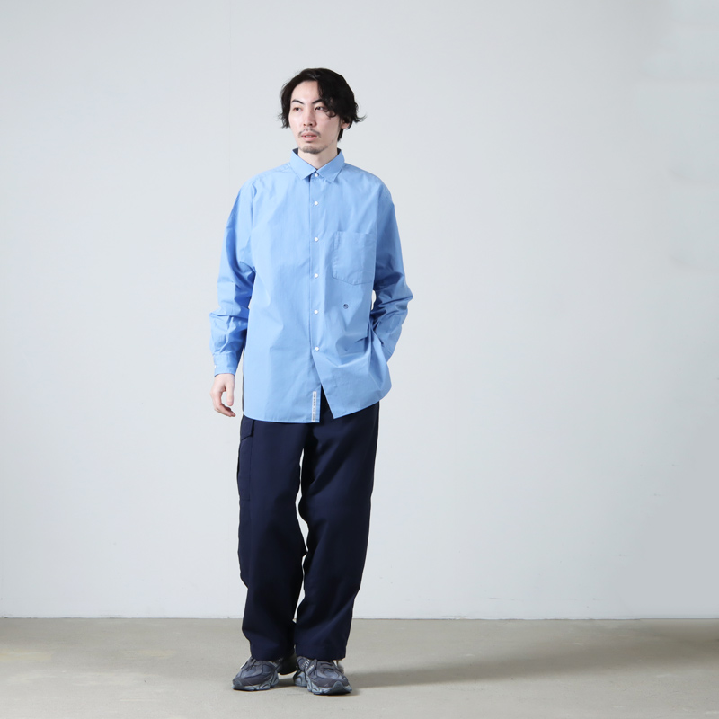 nanamica (ナナミカ) Regular Collar Wind Shirt / レギュラーカラーシャツ