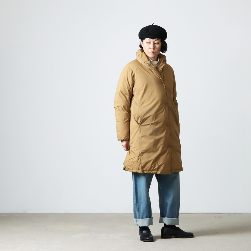 NANGA (ナンガ) SHAWL COLLAR DOWN COAT 3RD / レディースショール