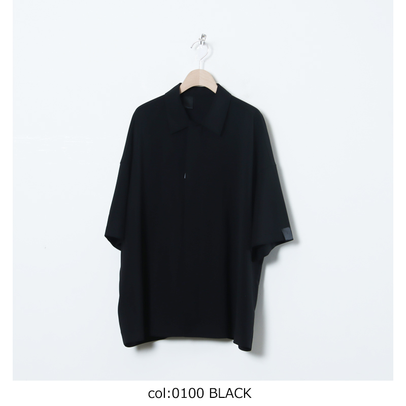N.HOOLYWOOD (エヌハリウッド) ZIP UP HALF SLEEVE SHIRT / ジップ