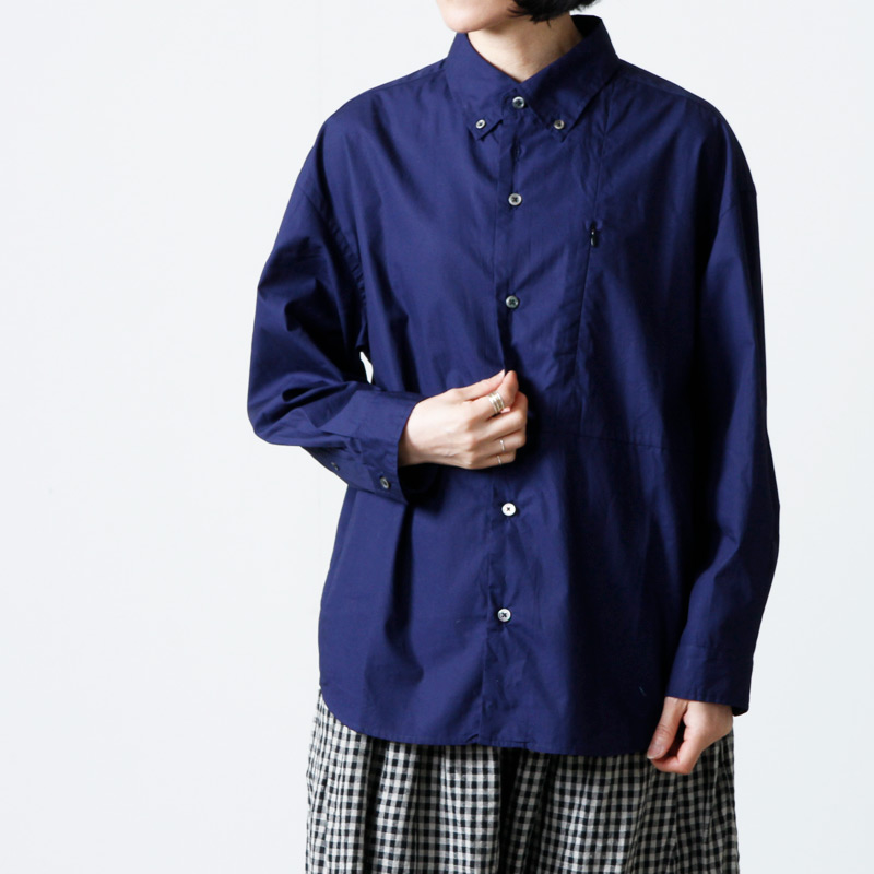 nisica (ニシカ) ボタンダウンシャツ B