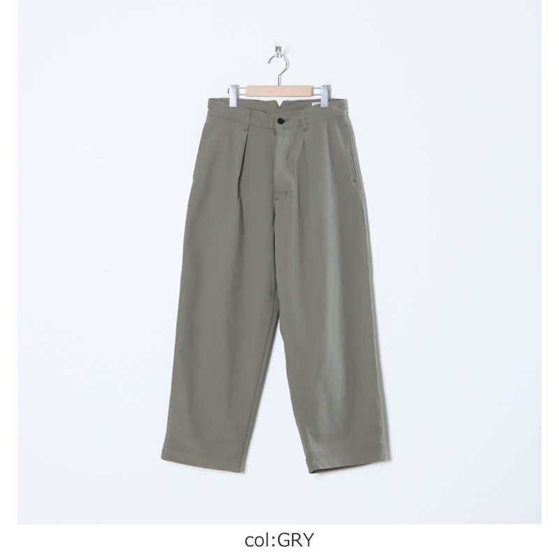 Ordinary Fits (オーディナリーフィッツ) WIDE TUCK CHINO PANTS
