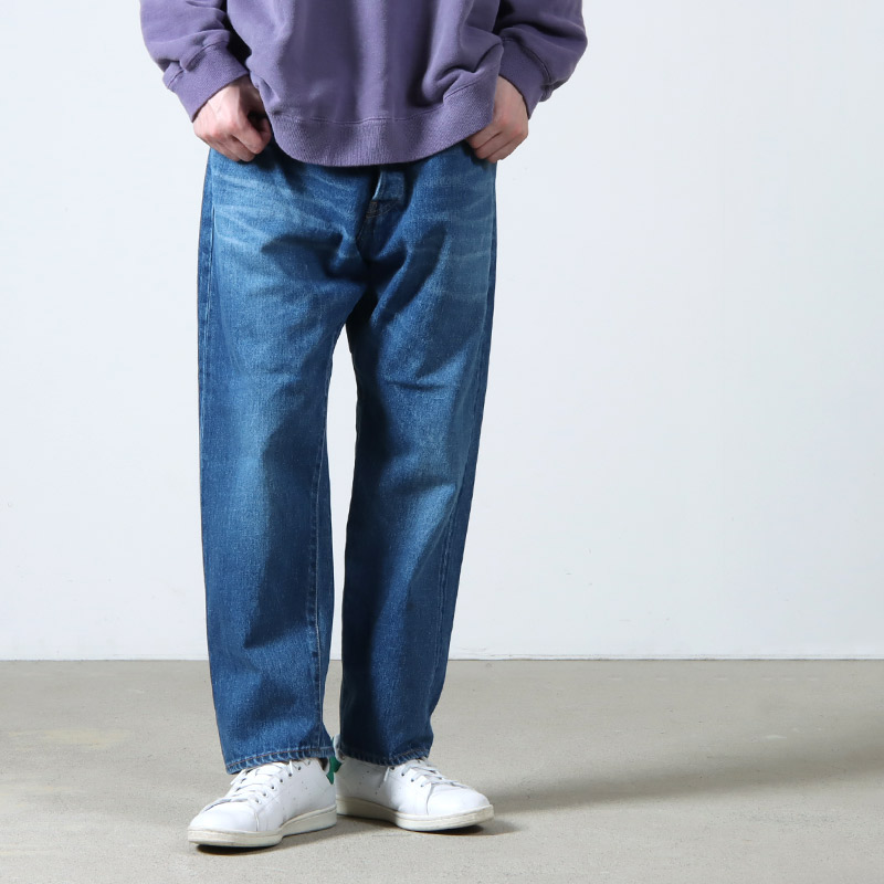 Ordinary Fits (オーディナリーフィッツ) LOOSE ANKLE DENIM USED