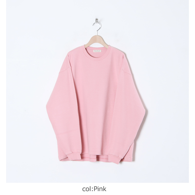 POLYPLOID (ポリプロイド) OVERSIZE LONGSLEEVE C / オーバーサイズ