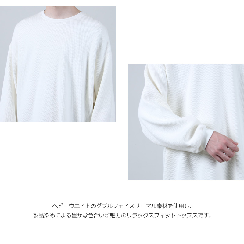 POLYPLOID (ポリプロイド) OVERSIZE LONGSLEEVE C / オーバーサイズ