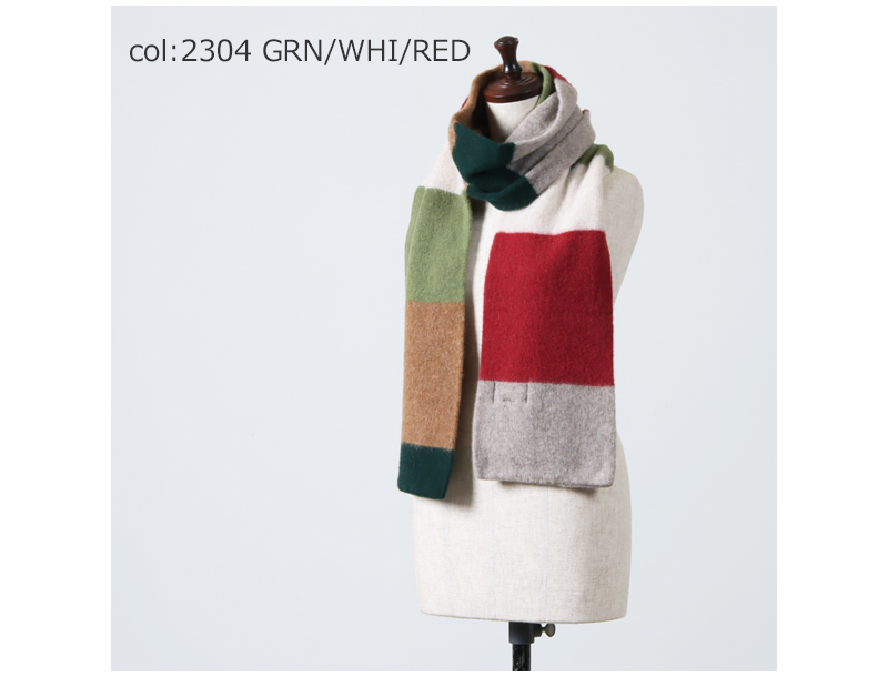 Robert Mackie (ロバート マッキー) マルチストライプマフラー